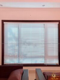 Rèm gỗ tại Hoàn Kiếm, Hà Nội rèm gỗ màu trắng siêu đẹp SKK11