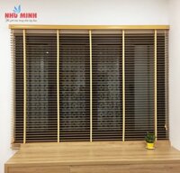 Rèm gỗ văn phòng tại Đà Nẵng – Rèm gỗ tự nhiên cao cấp mã NM501