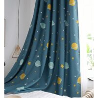 Rèm Khoen Lỗ, Khoen Ri Đô, Rèm Dán vũ trụ  xanh ( nhiều kích thước )