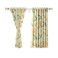 Rèm khoen ore, khoen lỗ, dán tường GẤU CAM hiện đại nhiều size