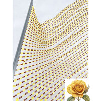 Rèm màn chuỗi hạt hình bông mai 1m x 2m - Giao màu ngẫu nhiên