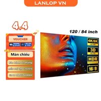 Rèm máy chiếu 84 inch Phụ kiện di động Dễ dàng cài đặt màn hình chống sáng
