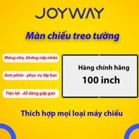 Rèm máy chiếu JOYWAY, phù hợp mọi loại máy chiếu, không có nếp nhăn, dễ dàng gấp gọn, bảo hành 12 tháng