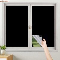 Rèm mù PATAVINITY, Rèm che nắng không đục lỗ di động, Rèm dán cách nhiệt màu đen dính cách nhiệt Rèm phòng khách