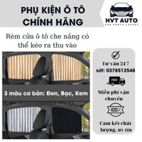 Rèm nam châm che nắng ô tô xe con, Tấm che nắng ô tô chất liệu vải che bụi HVT AUTO