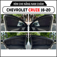 Rèm Nam Châm Loại 1 xe CHEVROLET CRUZE 2016-2020 Bộ 4 tấm  chuẩn form xe, nam châm hút mạnh Chống Tia UV Bảo Hành 2 năm