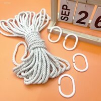 Rèm ngủ ký túc xá sinh viên, móc dây thừng, lưới chống muỗi, móc dây rèm ngủ, Vòng treo Khóa Sống