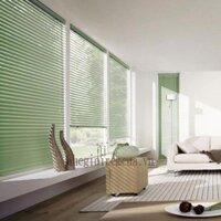 Rèm nhôm nhũ ánh kim che cửa sổ phòng ngủ