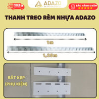 Rèm Nhựa Ngăn Lạnh  Điều Hòa ADAZO Trong Suốt Giá Rẻ, Tặng Kèm Phụ Kiện Treo Cao Cấp