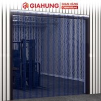 Rèm nhựa ngăn lạnh điều hòa màu xanh trong suốt độ dày 1.5mm - 2mm - GIAHUNGHN