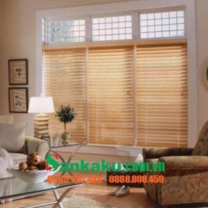 Rèm nhựa PVC giả gỗ SPVC22