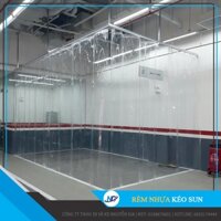 Rèm Nhựa PVC Kéo Sun | Rèm Chắn Nước, Chắn Bụi | Rèm Kéo Tấm Liền