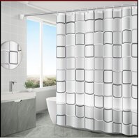 Rèm Phòng Tắm, Rèm Cửa Chống Thấm Nước và Chống Nấm Mốc Kèm móc