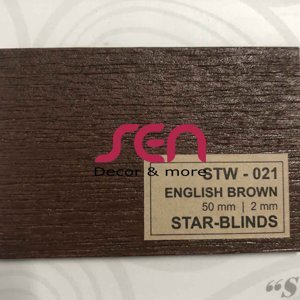 Rèm sáo gỗ cao cấp Star Blinds Stw-021