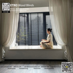 Rèm sáo gỗ cao cấp Star Blinds Stw-020