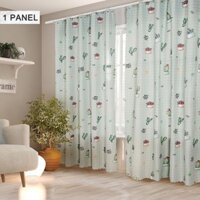 Rèm treo cửa trang trí phòng 1m8x2.25m hoạ tiết dễ thương (mẫu như hình)