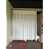 Rèm vải canvas rèm màn cửa trang trí rèm cửa vintage màn trang trí phòng độc đáo