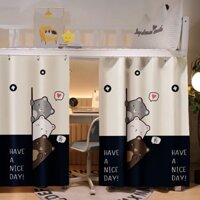 Rèm Vải Che Giường Tầng Tầng Trên Và Dưới Dành Cho Học Sinh Ký Túc Xá