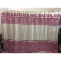 rèm vải gấm cao cấp che gác lửng, che phòng thay đồ kích thước rộng 4mx cao 2m