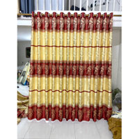 Rèm vải gấm, đỏ mận kết hợp,hợp rèm cửa chính, rèm cửa sổ, ngăn phong