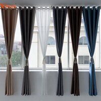 Rèm vải gấm VPLUS cản sáng tốt, trang trí cửa sổ phòng khách phòng ngủ, may ore đục lỗ làm mọi kích thước