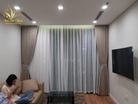 Rèm vải Hàn Quốc Cassis 01 cao cấp tại Thành phố Hoàng gia Royal City