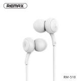 REMAX 510 3.5mm In-ear Touch Music Wired Earphone Headset with Mic for iPhone Samsung Sony - White