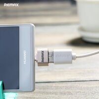 Remax OTG Cáp Dữ Liệu Điện Thoại Android USB Kết Nối Micro USB Thiết Bị Chuyển Mạch Dây Chuyển Mạch OTG Đầu Nối