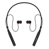 Remax Rb-S6 Sports Neckband Bluetooth Headset Wireless Stereo Music Earphone Bluetooth V4.1 Hd Mic Multi Connections for Iphone--Black