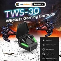 Remax TWS 30 - Tai Nghe Gaming Bluetooth 5.0 chế độ kéo Gaming mode và Music Mode Bass âm mạnh mẽ Phúc Phụ Kiện Remax