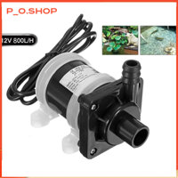 【🔥Rẻ】Máy Bơm Nước Không Chổi Than Động Cơ Năng Lượng Mặt Trời DC 12V / 24V , Máy Bơm Nước Chìm Điện Từ Không Chổi
