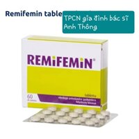 REMiFEMiN Thực phẩm hỗ trợ giảm triệu chứng tiền mãn kinh