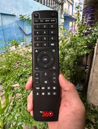 Remote ANDROID TV BOX VIETTEL TV360 - mẫu phím số trên