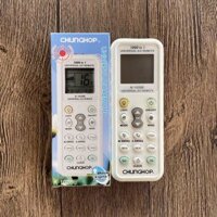 REMOTE ĐA NĂNG MÁY LẠNH CHUNGHOP – THAY THẾ CHO NHIỀU DÒNG MÁY LẠNH