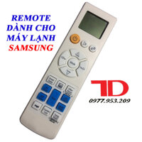 Remote dành cho máy lạnh SAMSUNG - Mẫu 2