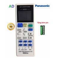 Remote điều hòa Panasonic có nút Auto-X 2 chiều inverter