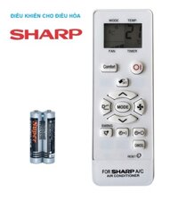 Remote Điều Khiển Cho Máy Lạnh, Điều Hòa SHARP AH-X9UEW, AH-X12VEW, AH-X12STW, AH-X18VEW - Remote Thường