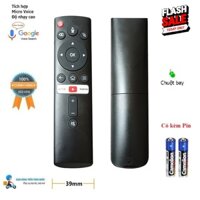Remote Điều khiển chuột bay giọng nói MK27-18 đa năng SmartTV, TV Box, PC, Gamepad- Hàng chính hãng Full Box