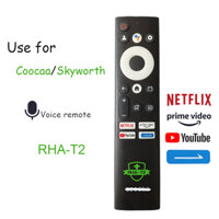 remote  điều khiển Coocaa / Skyworth Smart tivi Có giọng nói NETFLIX / prime video / TouTube RHA-T2