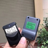 Remote Điều Khiển Cửa Cuốn TEC 433Mhz - Pin 12V - Viền Kim Loại + Nhựa ABS Cao Cấp