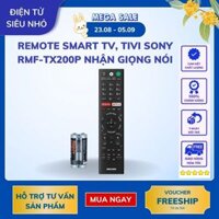 Remote Điều Khiển Dành Cho Smart TV, Tivi Thông Minh SONY RMF-TX200P Nhận Giọng Nói