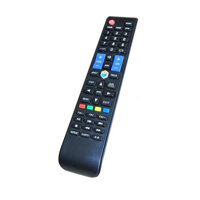 Remote Điều Khiển Dành Cho Smart TV, Internet Tivi, Ti Vi Thông Minh ASANZO Kèm pin AAA Maxell