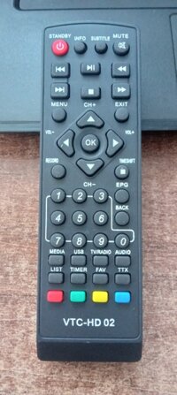 Remote Điều Khiển Đầu Thu VTC HD02*
