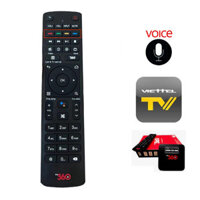 REMOTE điều khiển đầu thu Viettel TV360 Box 4K Viettel Android TV box điều khiển Có giọng nói