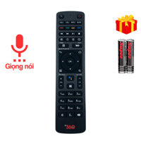 Remote điều khiển đầu thu Viettel TV360, Điều Khiển Viettel TV360 Có Giọng Nói - Tặng kèm pin - GDCT