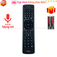 Remote điều khiển đầu thu Viettel TV360, Điều Khiển Viettel TV360 Có Giọng Nói - Tạp Hoá HBB