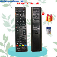 Remote điều khiển đầu thu truyền hình Viettel internet, điều khiển tivi box Viettel