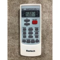 Remote Điều khiển điều hòa Reetech 2 chiều Inverter- Hàng chính hãng theo máy,mới 100%.