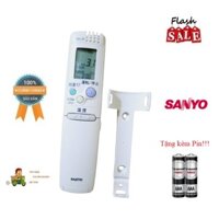 Remote Điều khiển điều hòa Sanyo hàng nội địa, nhật bãi- Hàng chính hãng 100% Tặng Pin