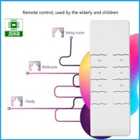 Remote điều khiển động cơ rèm Dooya dùng app tuya 2 kênh, Remote RF Dooya